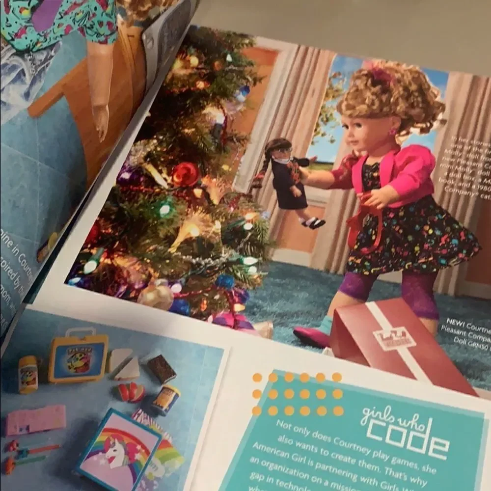 American Girl catalog and bags bundle 4